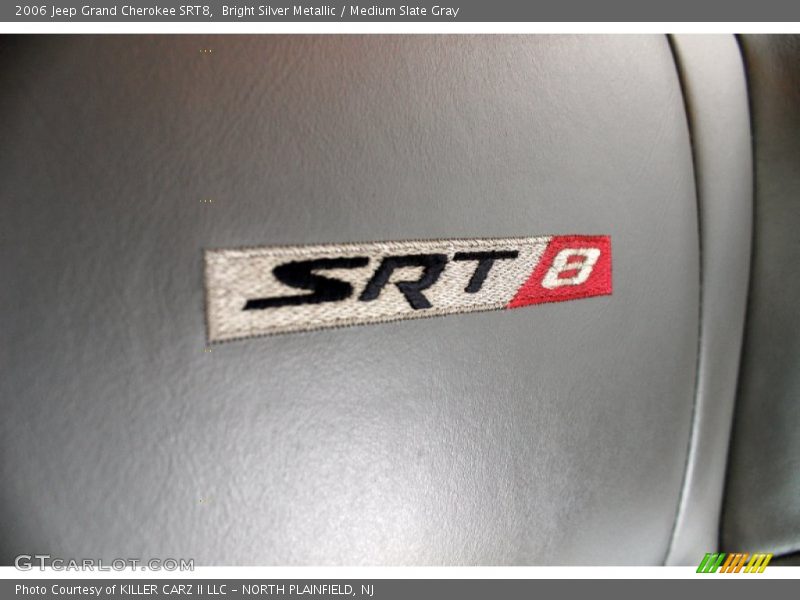 Bright Silver Metallic / Medium Slate Gray 2006 Jeep Grand Cherokee SRT8