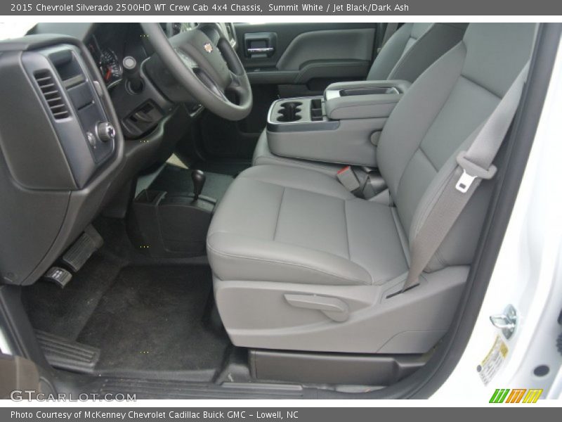 Summit White / Jet Black/Dark Ash 2015 Chevrolet Silverado 2500HD WT Crew Cab 4x4 Chassis