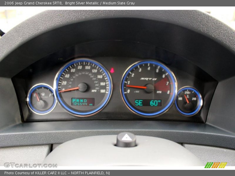 Bright Silver Metallic / Medium Slate Gray 2006 Jeep Grand Cherokee SRT8