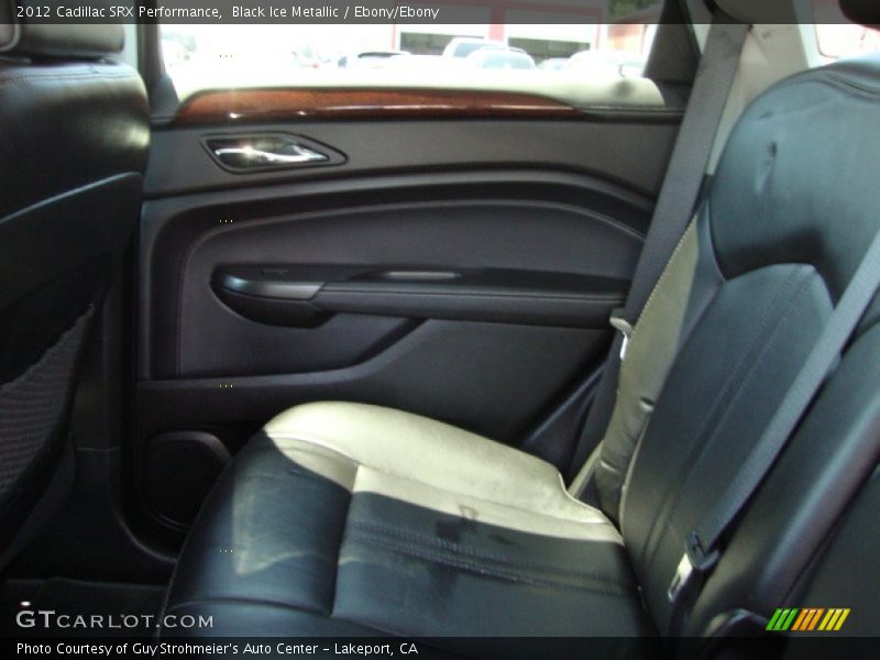 Black Ice Metallic / Ebony/Ebony 2012 Cadillac SRX Performance