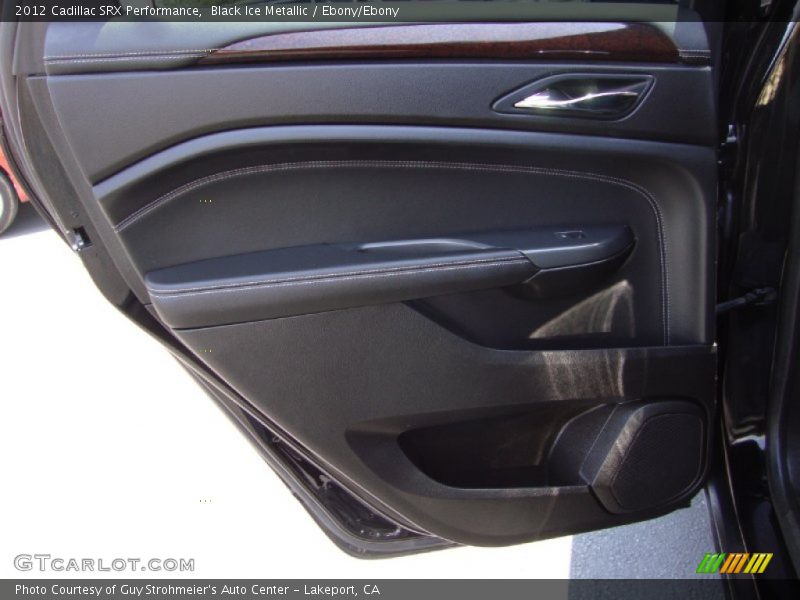 Black Ice Metallic / Ebony/Ebony 2012 Cadillac SRX Performance