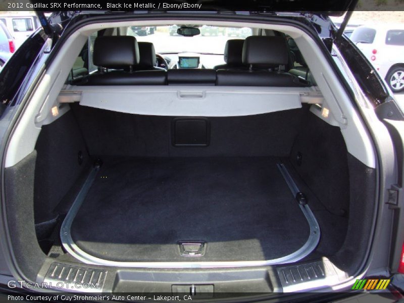 Black Ice Metallic / Ebony/Ebony 2012 Cadillac SRX Performance