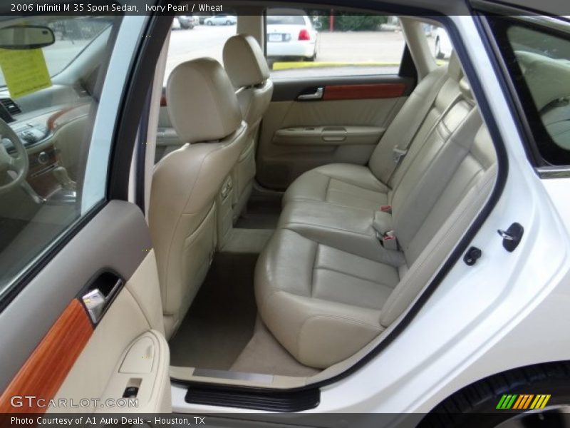 Ivory Pearl / Wheat 2006 Infiniti M 35 Sport Sedan