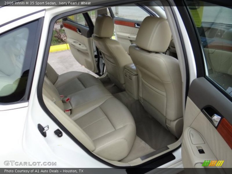 Ivory Pearl / Wheat 2006 Infiniti M 35 Sport Sedan