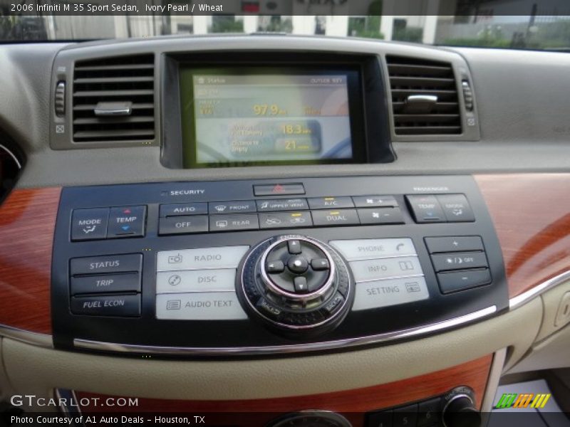 Ivory Pearl / Wheat 2006 Infiniti M 35 Sport Sedan