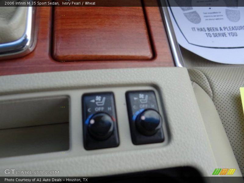Ivory Pearl / Wheat 2006 Infiniti M 35 Sport Sedan