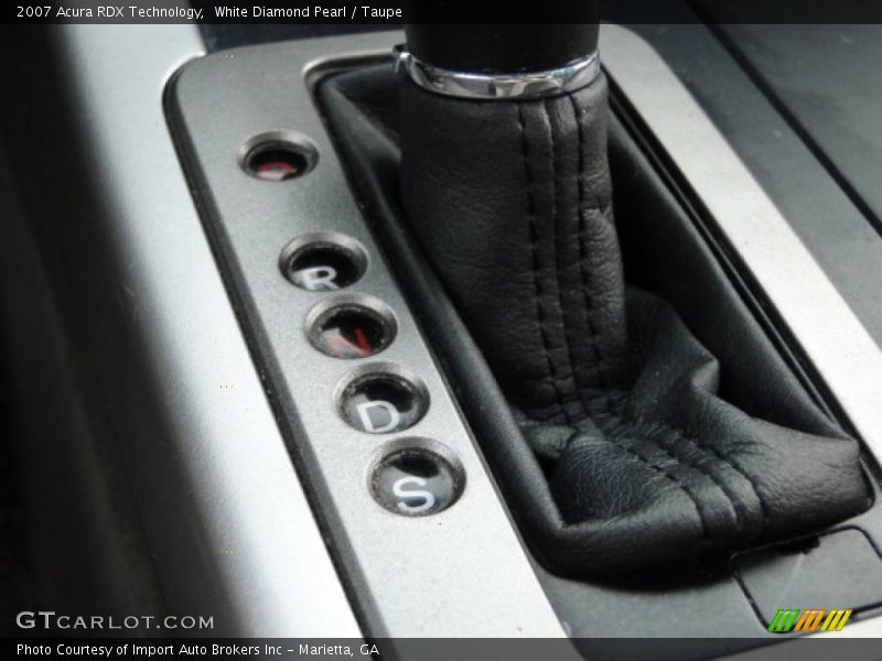 White Diamond Pearl / Taupe 2007 Acura RDX Technology