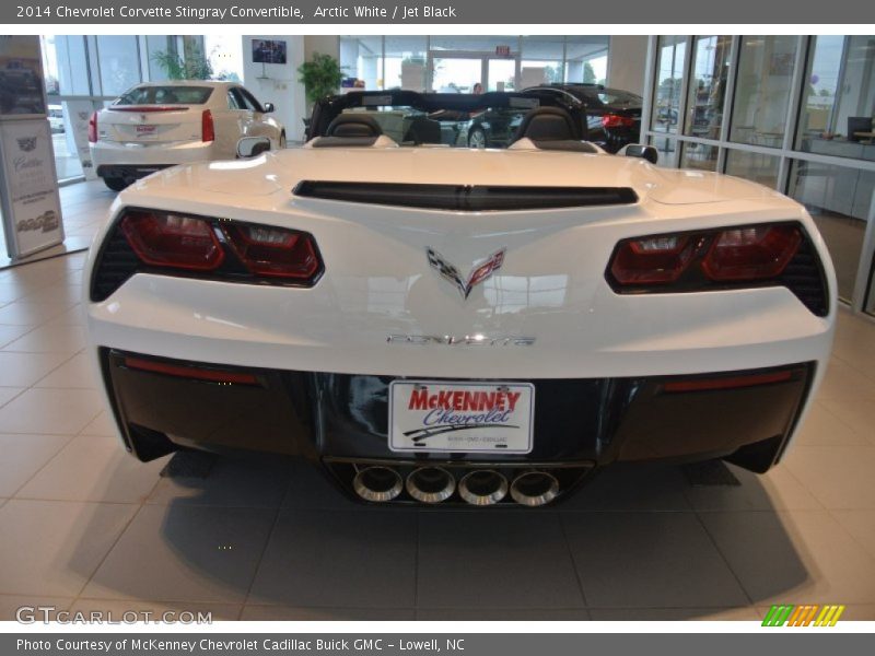 Arctic White / Jet Black 2014 Chevrolet Corvette Stingray Convertible