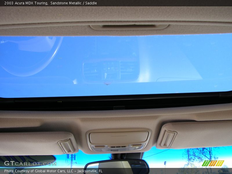 Sandstone Metallic / Saddle 2003 Acura MDX Touring