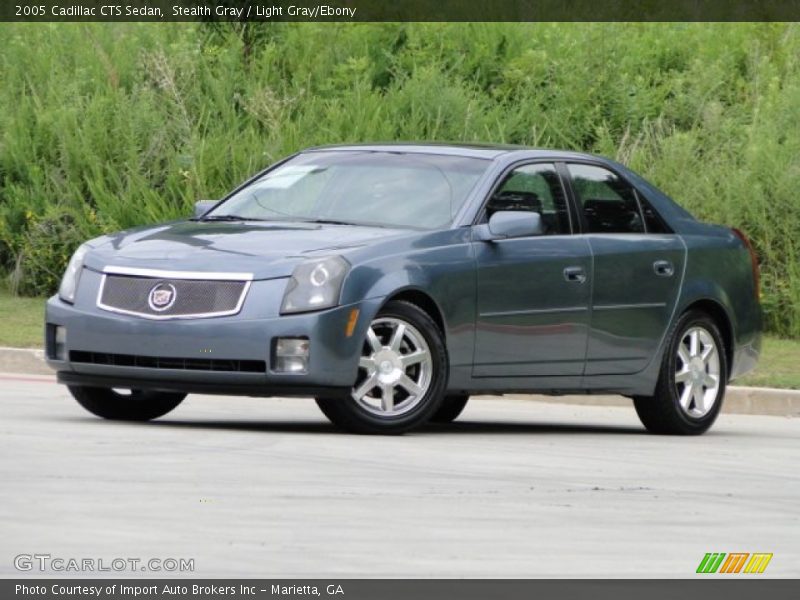 Stealth Gray / Light Gray/Ebony 2005 Cadillac CTS Sedan