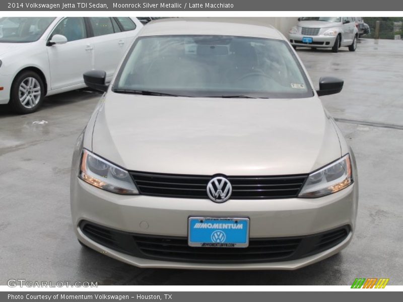 Moonrock Silver Metallic / Latte Macchiato 2014 Volkswagen Jetta TDI Sedan