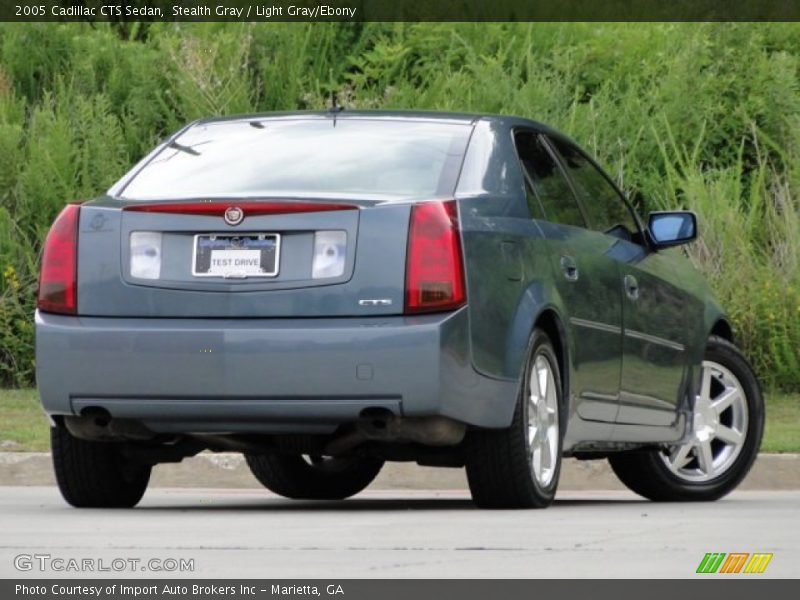 Stealth Gray / Light Gray/Ebony 2005 Cadillac CTS Sedan