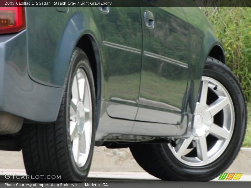 Stealth Gray / Light Gray/Ebony 2005 Cadillac CTS Sedan