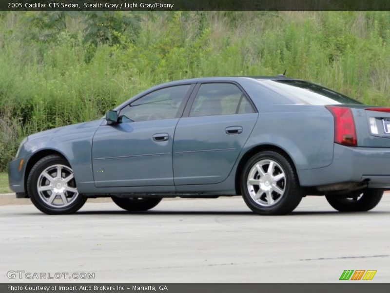 Stealth Gray / Light Gray/Ebony 2005 Cadillac CTS Sedan