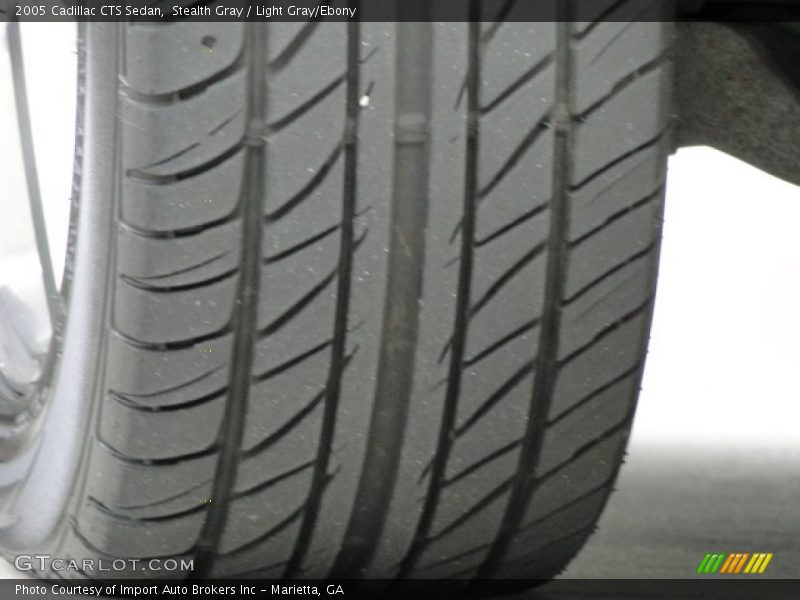 Stealth Gray / Light Gray/Ebony 2005 Cadillac CTS Sedan