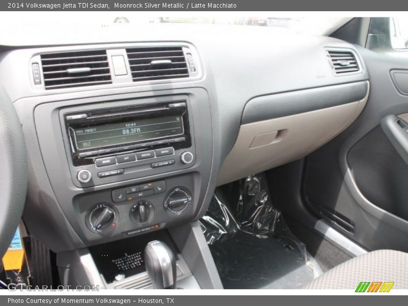 Moonrock Silver Metallic / Latte Macchiato 2014 Volkswagen Jetta TDI Sedan