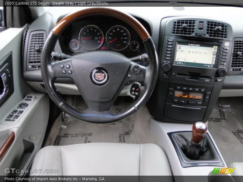 Stealth Gray / Light Gray/Ebony 2005 Cadillac CTS Sedan