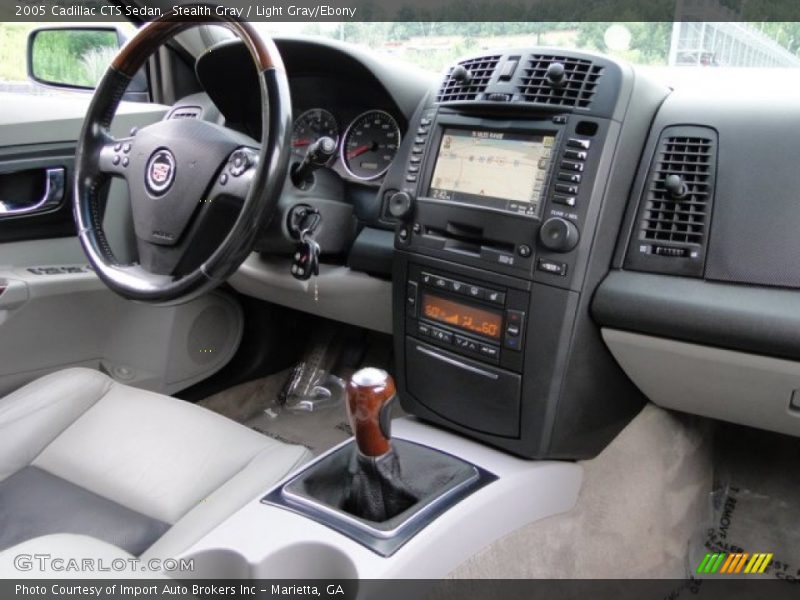 Stealth Gray / Light Gray/Ebony 2005 Cadillac CTS Sedan