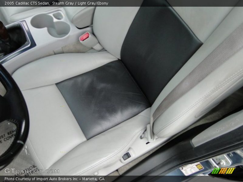Stealth Gray / Light Gray/Ebony 2005 Cadillac CTS Sedan