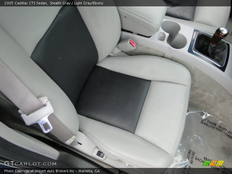 Stealth Gray / Light Gray/Ebony 2005 Cadillac CTS Sedan