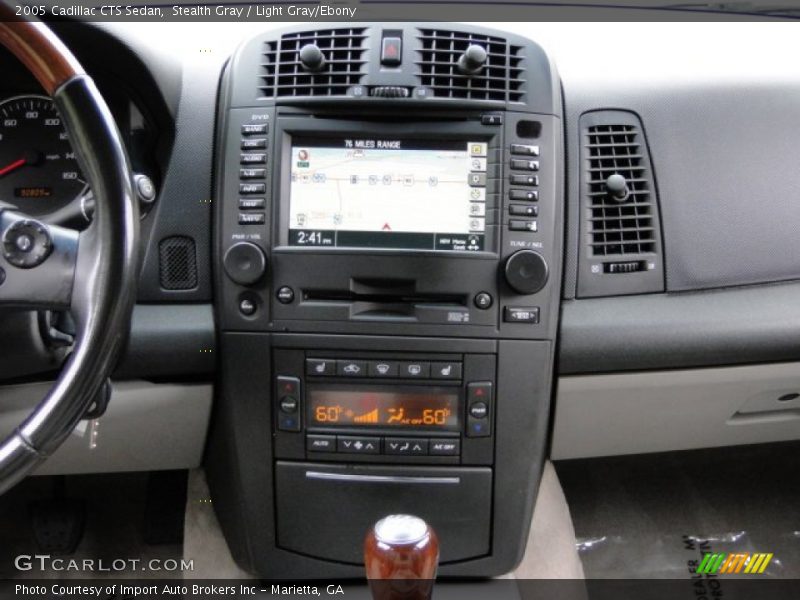 Stealth Gray / Light Gray/Ebony 2005 Cadillac CTS Sedan