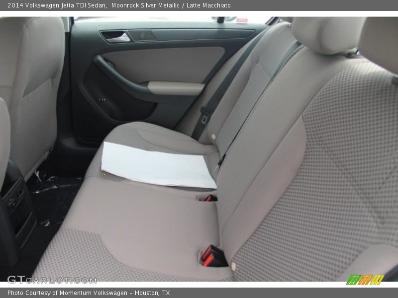 Moonrock Silver Metallic / Latte Macchiato 2014 Volkswagen Jetta TDI Sedan