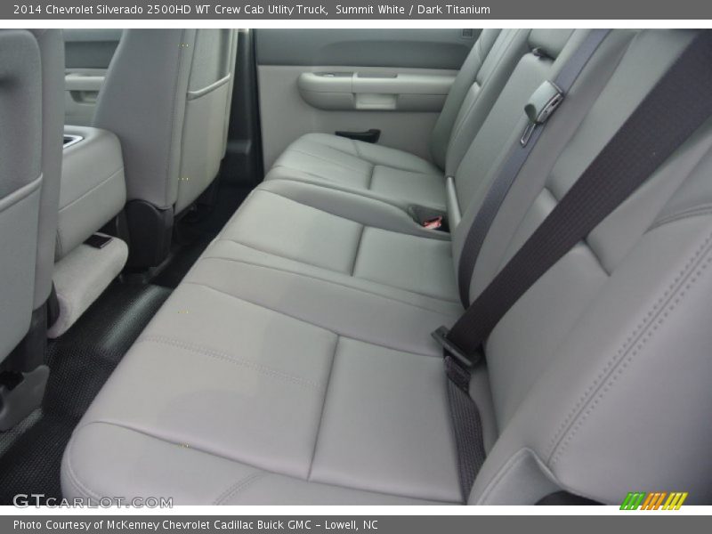 Summit White / Dark Titanium 2014 Chevrolet Silverado 2500HD WT Crew Cab Utlity Truck