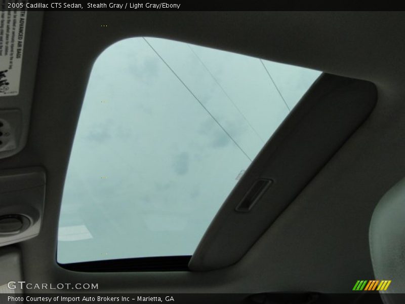 Stealth Gray / Light Gray/Ebony 2005 Cadillac CTS Sedan