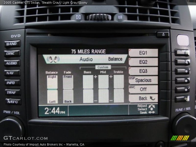 Stealth Gray / Light Gray/Ebony 2005 Cadillac CTS Sedan