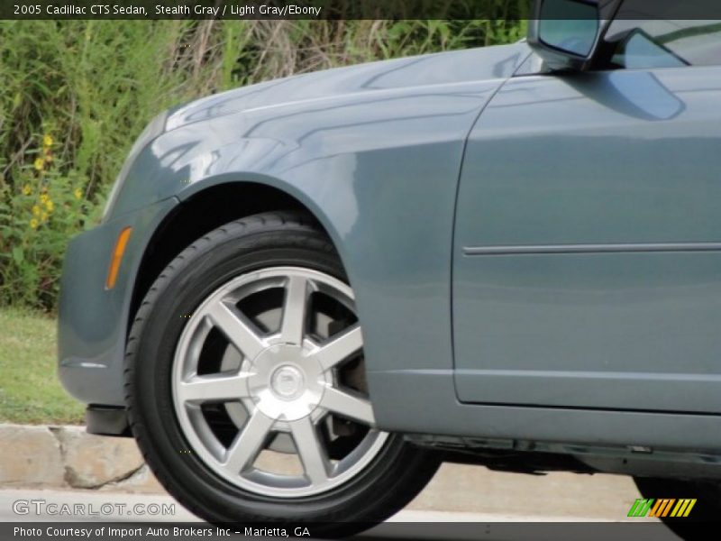 Stealth Gray / Light Gray/Ebony 2005 Cadillac CTS Sedan