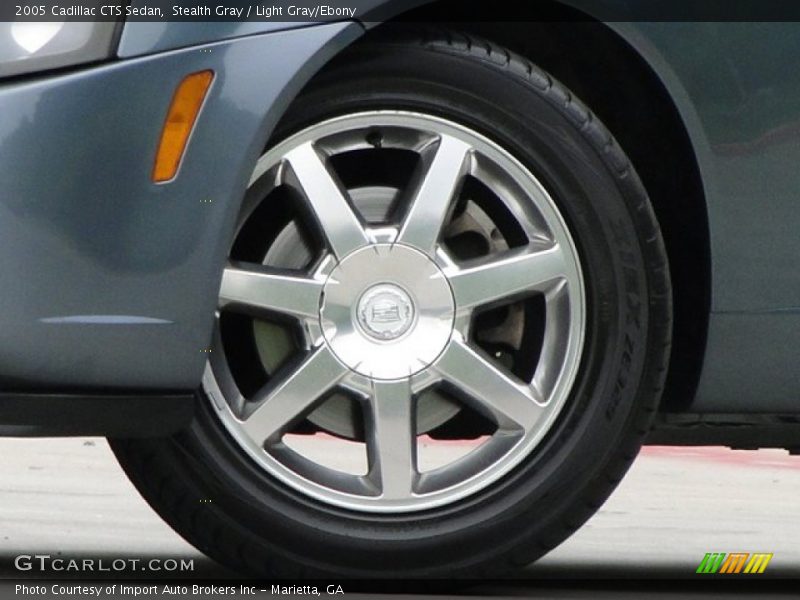 Stealth Gray / Light Gray/Ebony 2005 Cadillac CTS Sedan