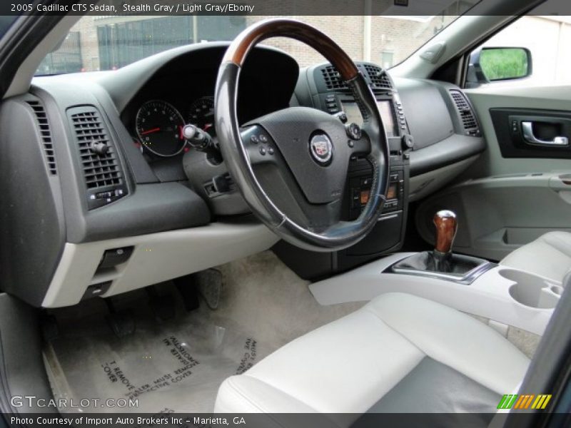 Stealth Gray / Light Gray/Ebony 2005 Cadillac CTS Sedan