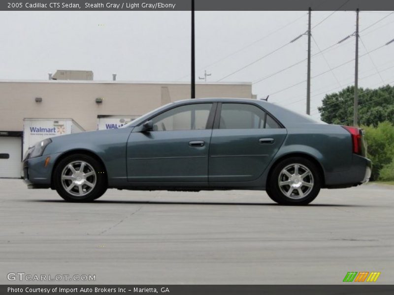 Stealth Gray / Light Gray/Ebony 2005 Cadillac CTS Sedan