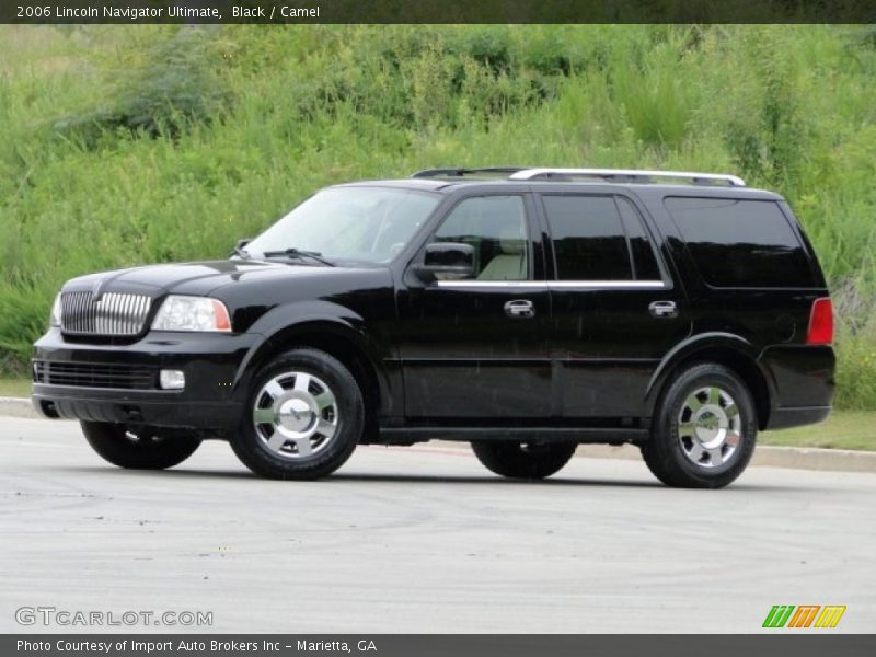 Black / Camel 2006 Lincoln Navigator Ultimate