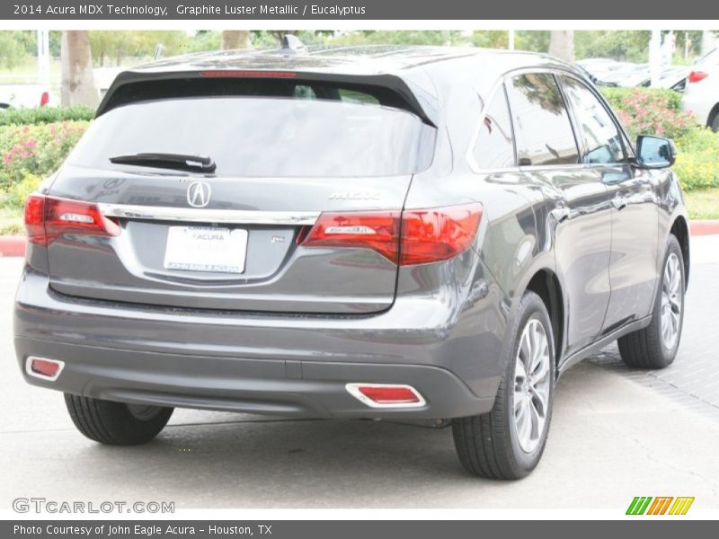 Graphite Luster Metallic / Eucalyptus 2014 Acura MDX Technology
