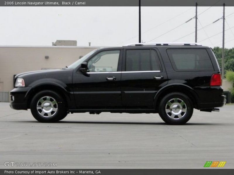 Black / Camel 2006 Lincoln Navigator Ultimate