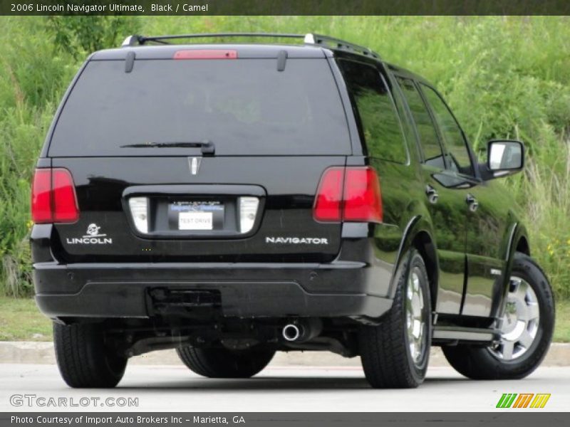 Black / Camel 2006 Lincoln Navigator Ultimate