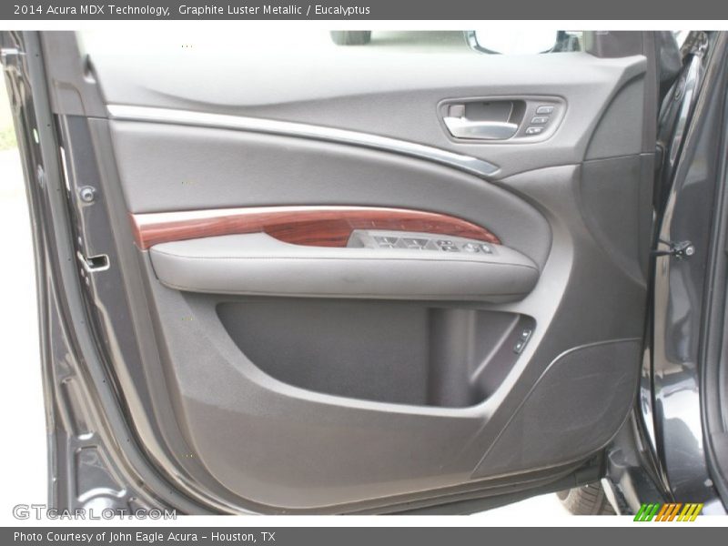 Graphite Luster Metallic / Eucalyptus 2014 Acura MDX Technology