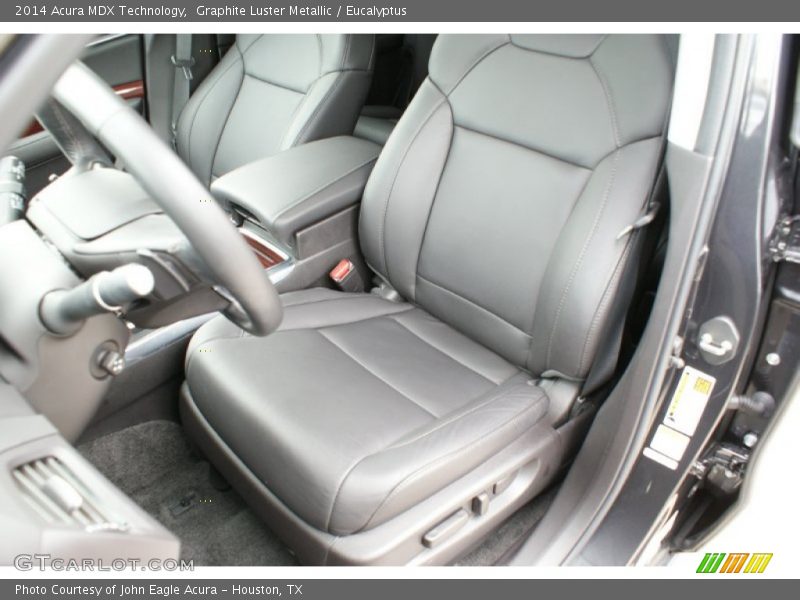 Graphite Luster Metallic / Eucalyptus 2014 Acura MDX Technology
