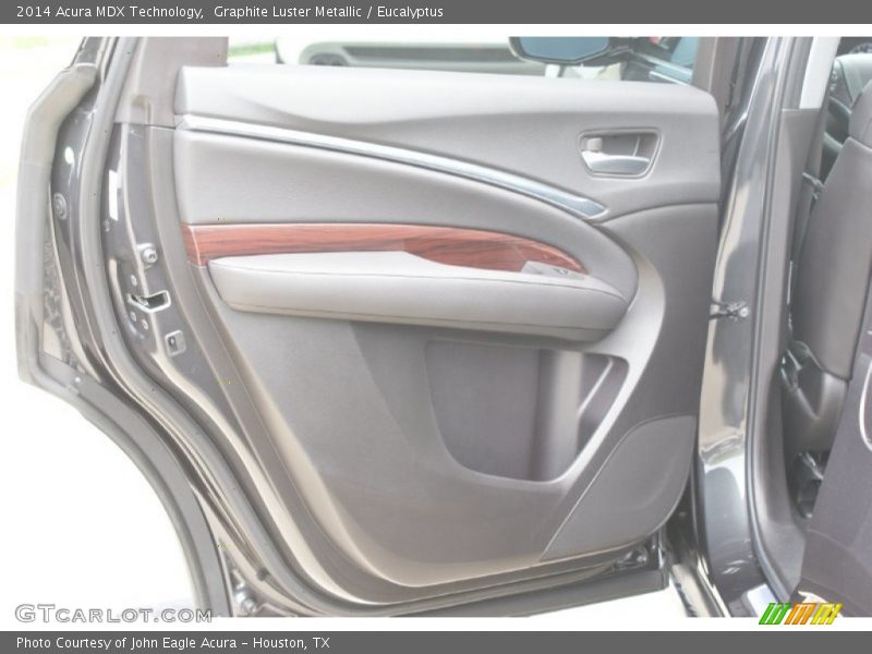 Graphite Luster Metallic / Eucalyptus 2014 Acura MDX Technology