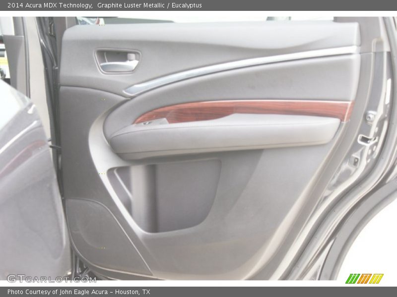 Graphite Luster Metallic / Eucalyptus 2014 Acura MDX Technology