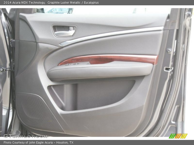 Graphite Luster Metallic / Eucalyptus 2014 Acura MDX Technology