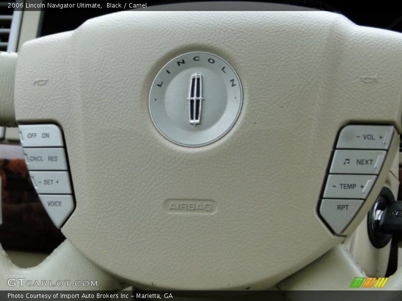 Black / Camel 2006 Lincoln Navigator Ultimate