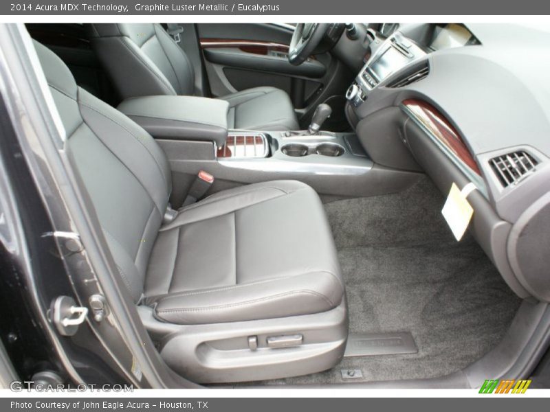 Graphite Luster Metallic / Eucalyptus 2014 Acura MDX Technology