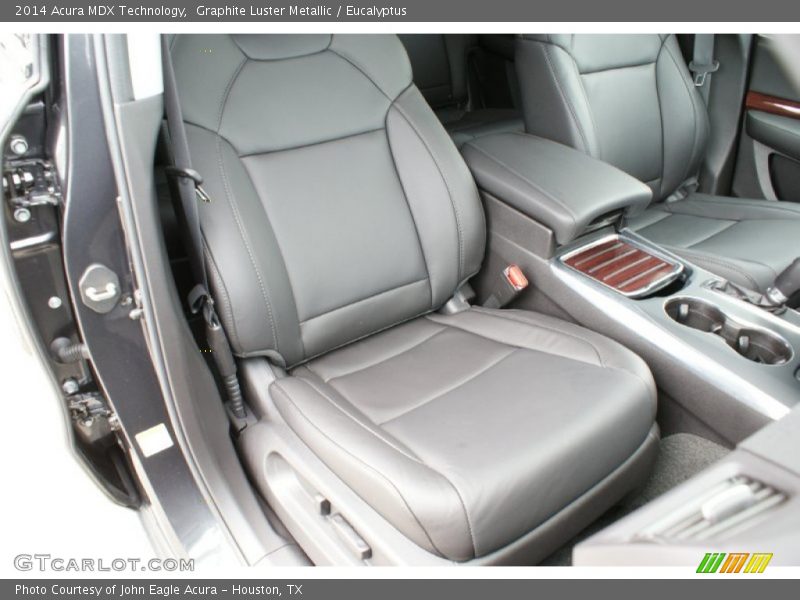 Graphite Luster Metallic / Eucalyptus 2014 Acura MDX Technology