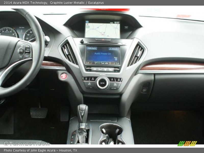 Graphite Luster Metallic / Eucalyptus 2014 Acura MDX Technology