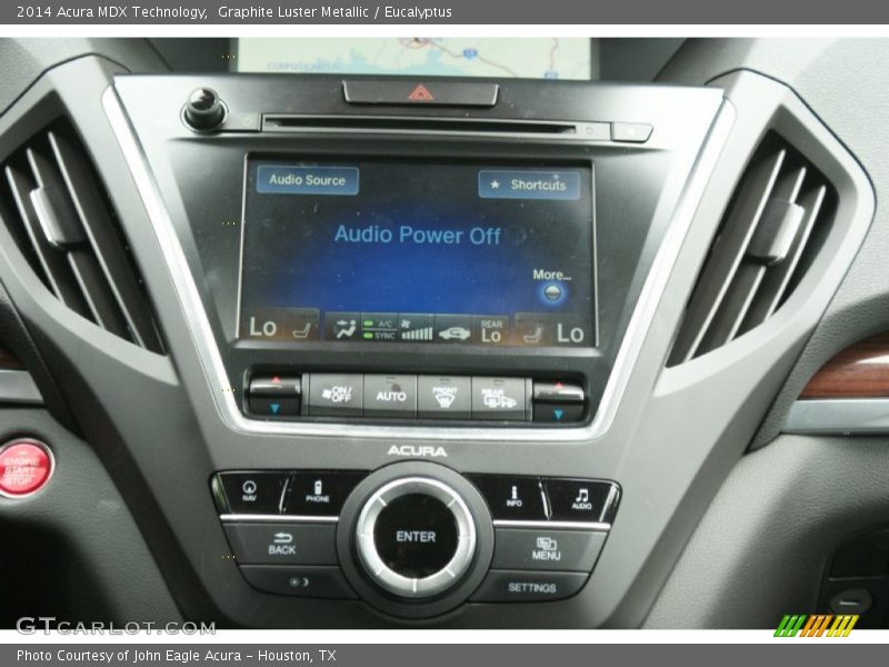 Graphite Luster Metallic / Eucalyptus 2014 Acura MDX Technology
