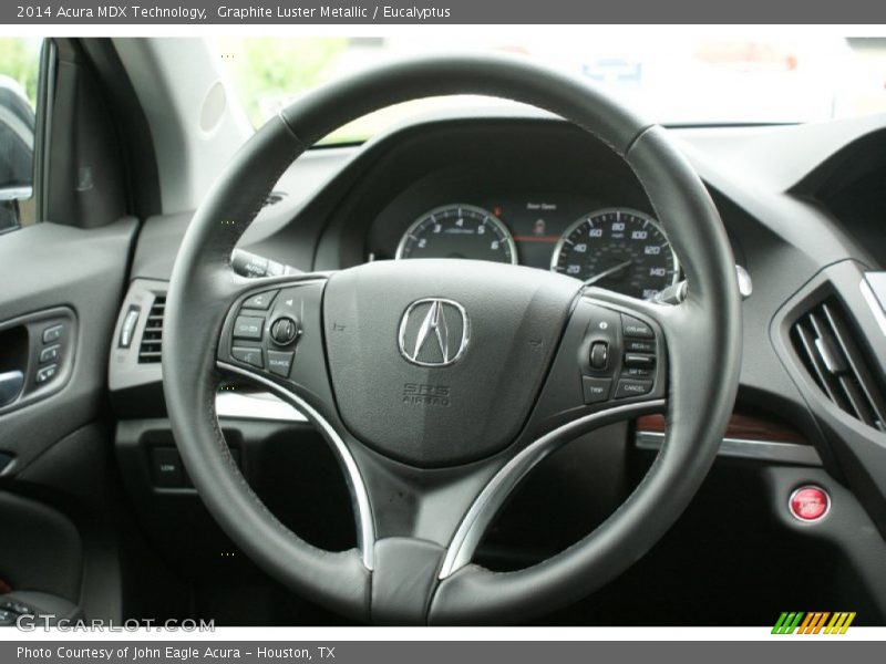 Graphite Luster Metallic / Eucalyptus 2014 Acura MDX Technology