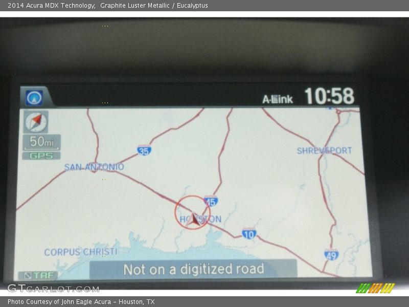 Graphite Luster Metallic / Eucalyptus 2014 Acura MDX Technology