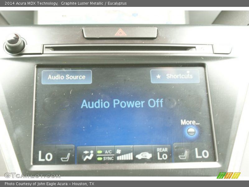 Graphite Luster Metallic / Eucalyptus 2014 Acura MDX Technology